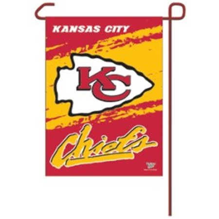 CASEYS Kansas City Chiefs Flag 12x18 Garden Style 2 Sided 3208508883